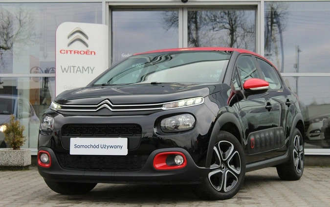 Citroen C3 cena 45900 przebieg: 60050, rok produkcji 2019 z Łódź małe 379